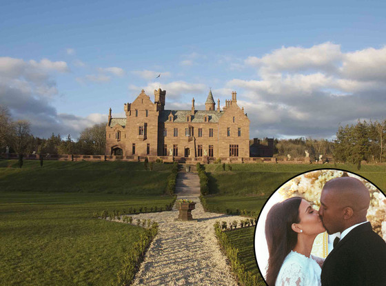 Kim Kardashian, Kanye West, Castle Oliver, Ireland Kim Kardashian, Kanye West, Castle Oliver, Ireland
